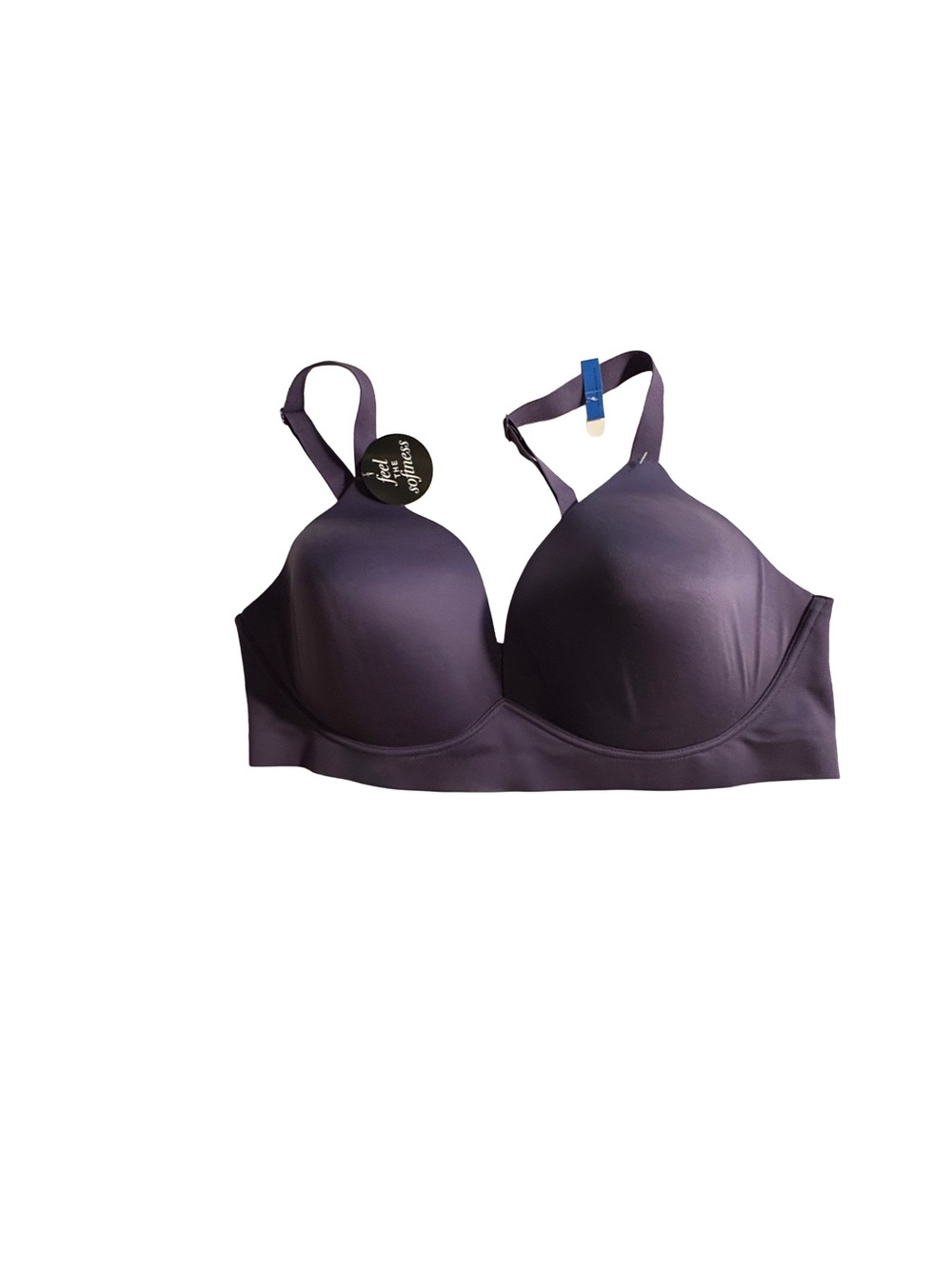 Bali Smooth Molded Bra in Deep Plum